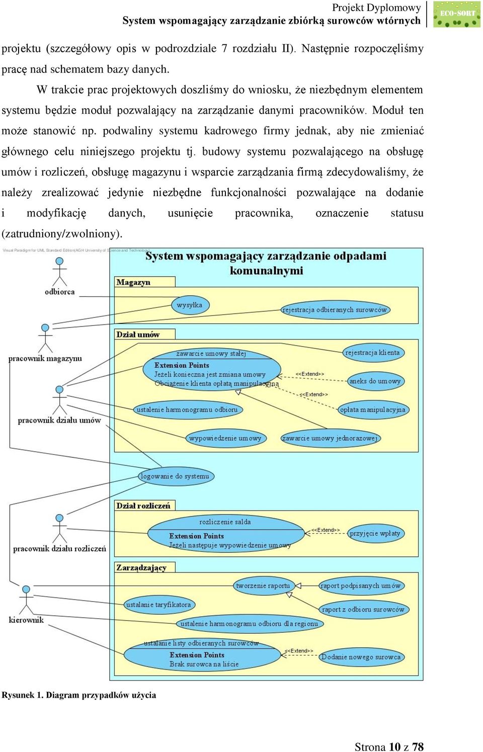 podwaliny systemu kadrowego firmy jednak, aby nie zmieniać głównego celu niniejszego projektu tj.