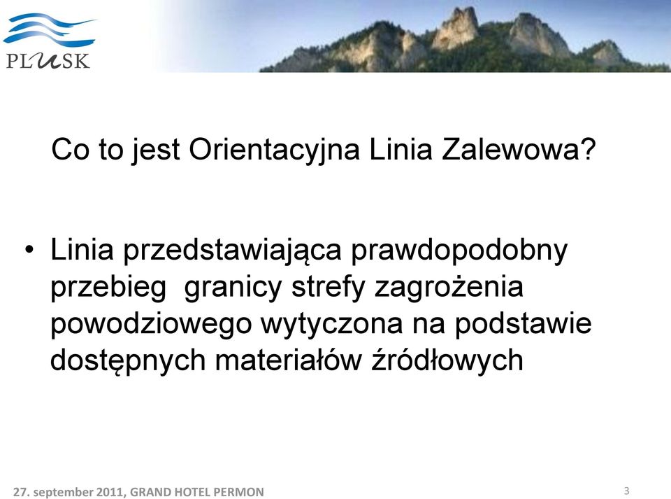 granicy strefy zagrożenia powodziowego