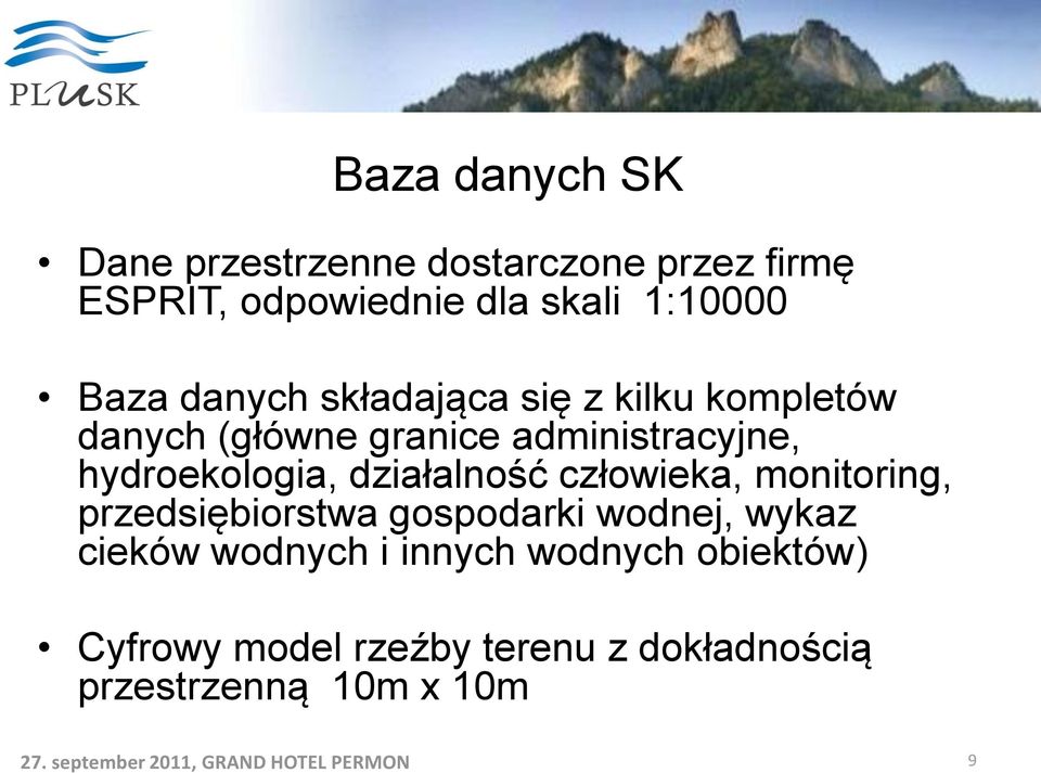 hydroekologia, działalność człowieka, monitoring, przedsiębiorstwa gospodarki wodnej, wykaz