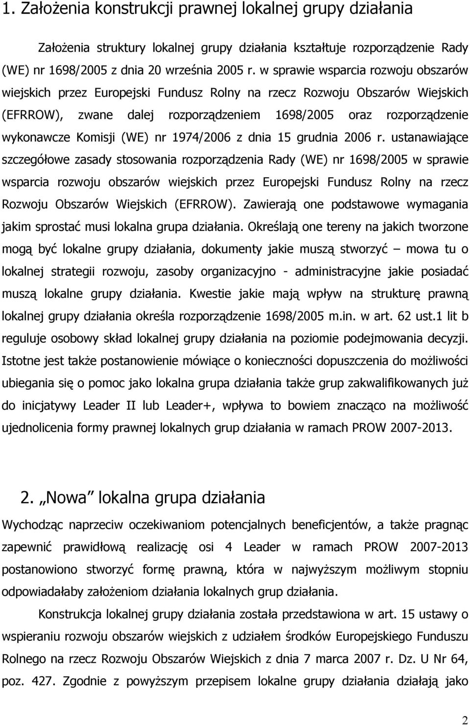 (WE) nr 1974/2006 z dnia 15 grudnia 2006 r.