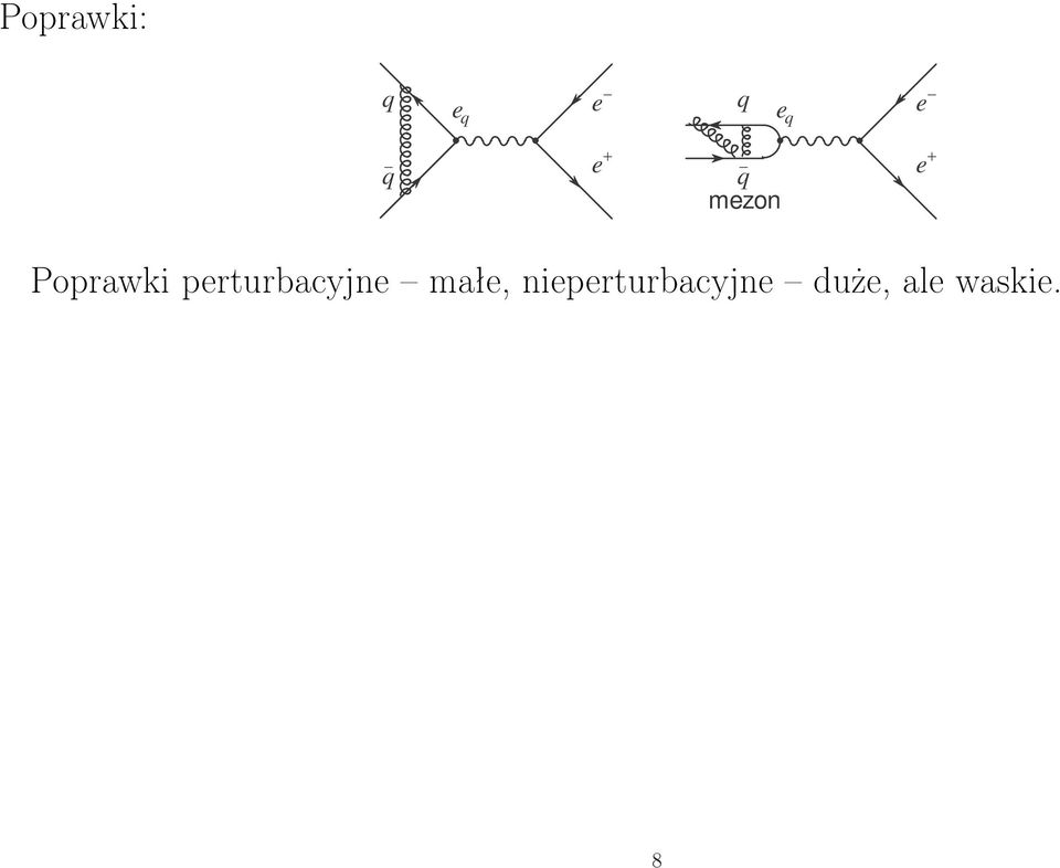 perturbacyjne małe,