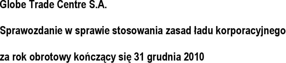 stosowania zasad ładu