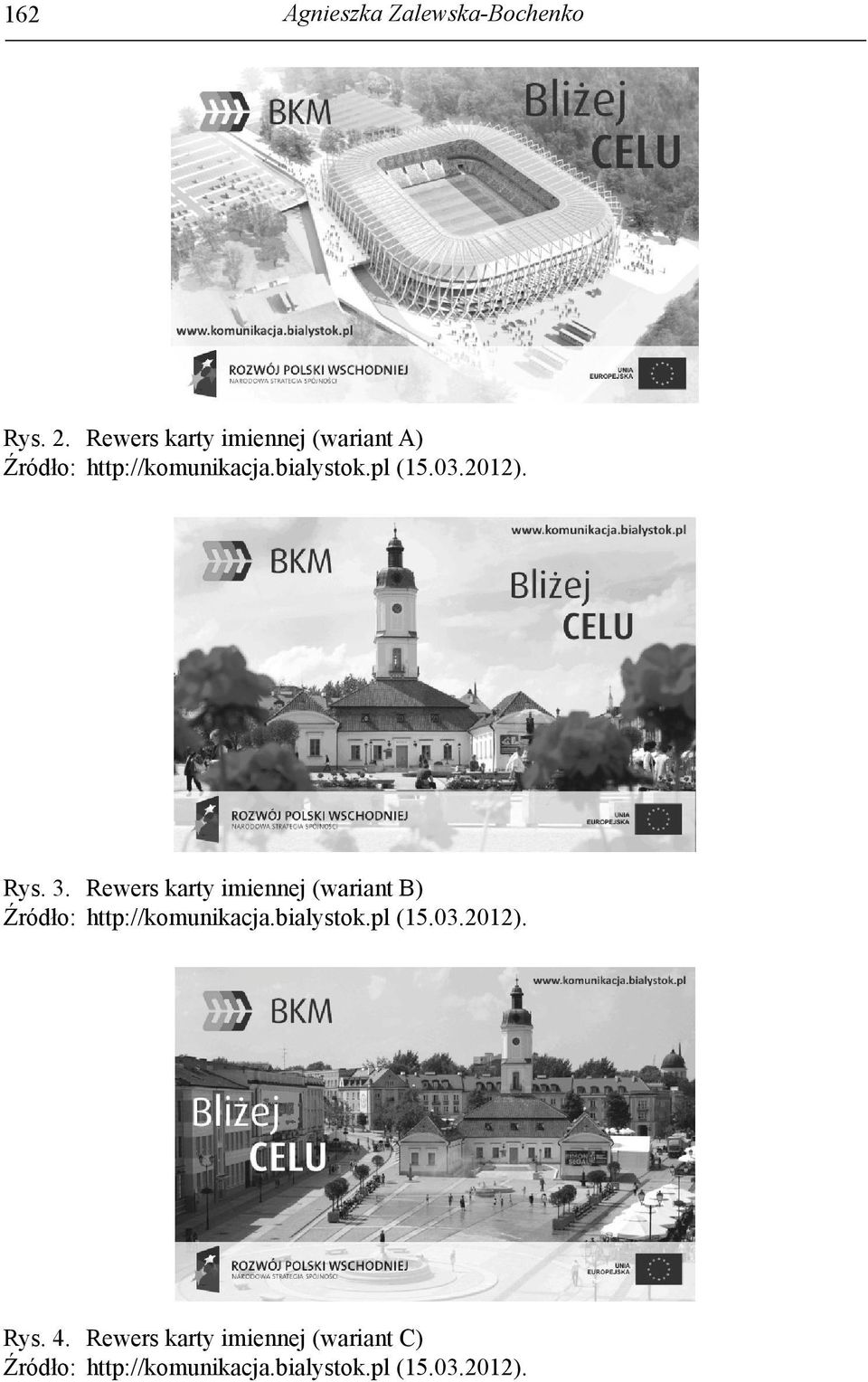 03.2012). Rys. 3. Rewers karty imiennej (wariant B) Źródło: http://komunikacja.