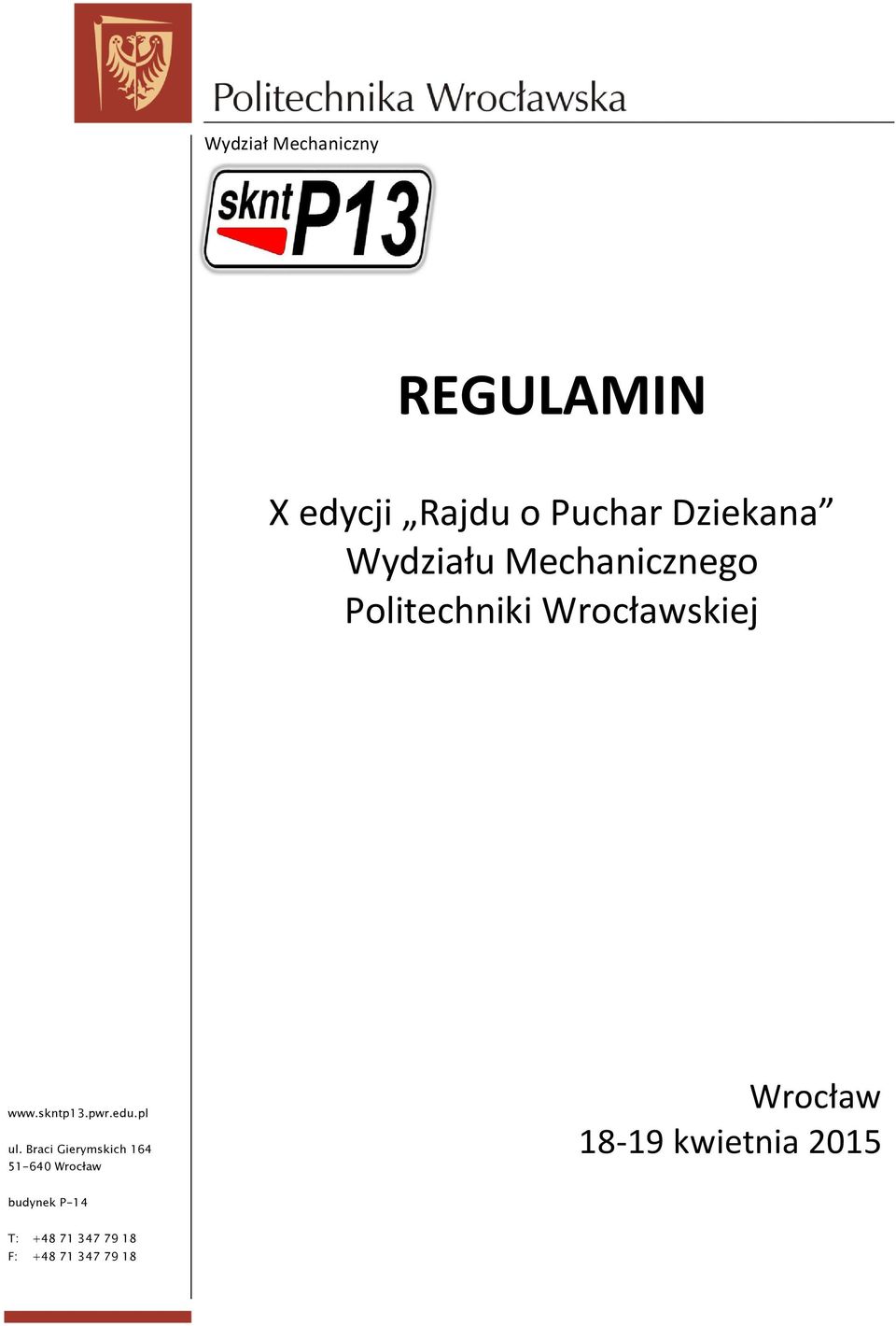 pwr.edu.pl ul.