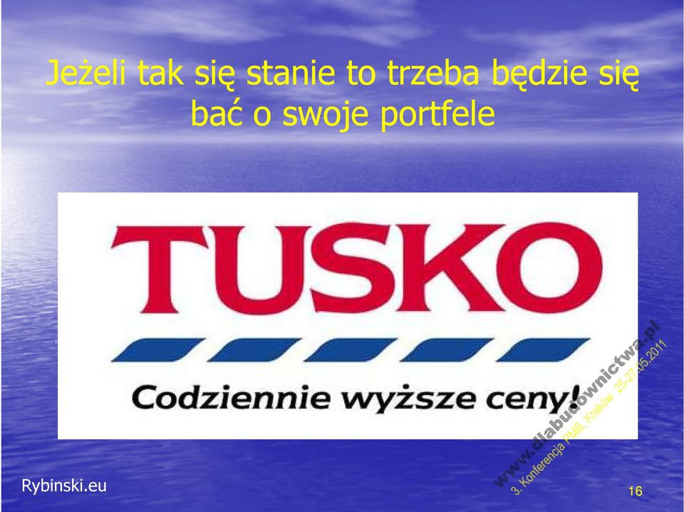 będzie się bać o