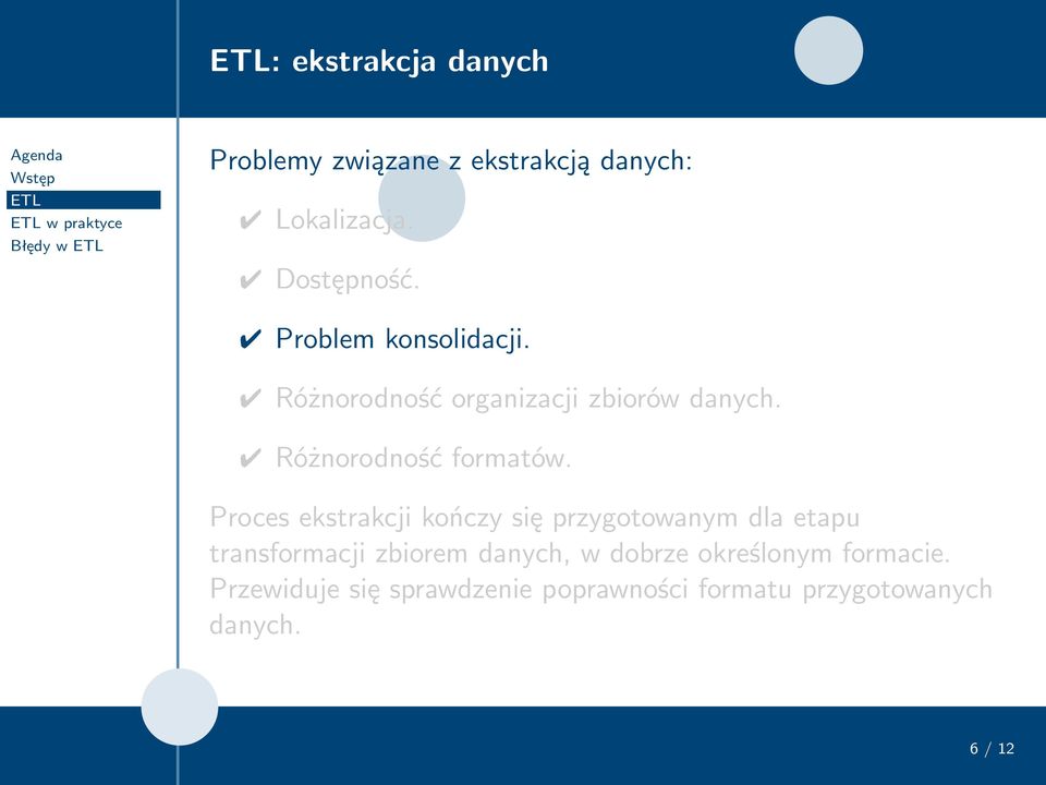 Różnorodność formatów.