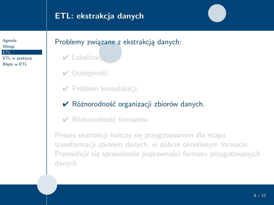 Różnorodność formatów.