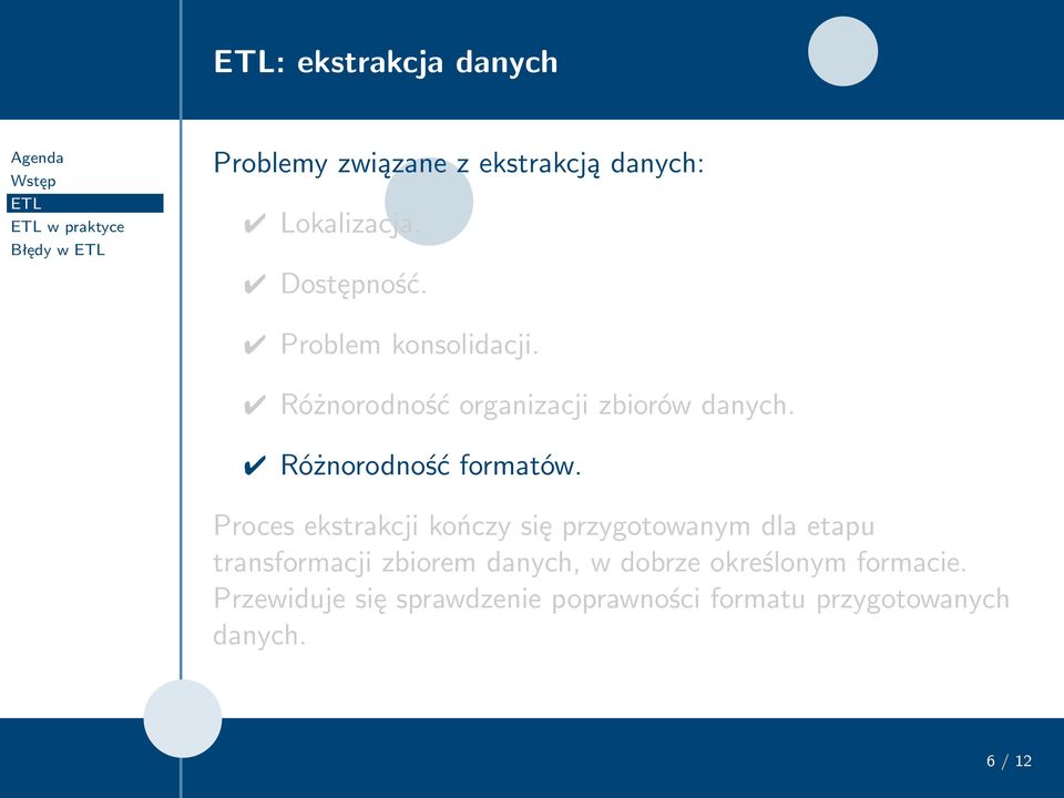 Różnorodność formatów.