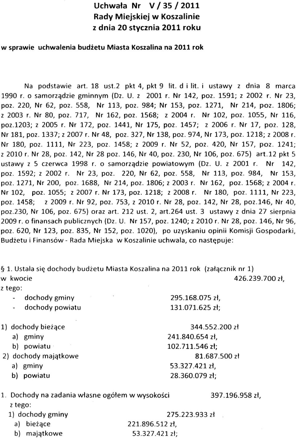 Nr 80, poz. 717, Nr 162, poz. 1568; z 2004 r. Nr 102, poz. 1055, Nr 116, poz.1203; z 2005 r. Nr 172, poz. 1441, Nr 175, poz. 1457; z 2006 r. Nr 17, poz. 128, Nr 181, poz. 1337; z 2007 r. Nr 48, poz.