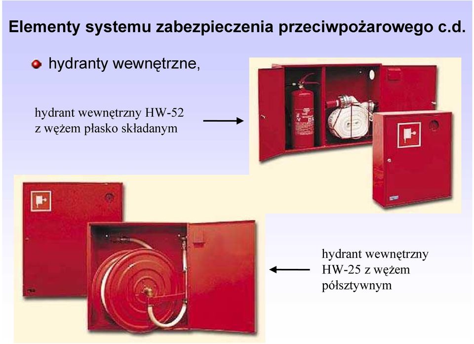 hydranty wewnętrzne, hydrant wewnętrzny