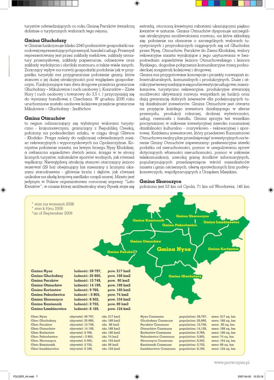 Przemysł reprezentowany jest przez zakłady meblowe, zakłady armatury przemysłowej, zakłady papiernicze, odzieżowe oraz zakłady wydobycia i obróbki marmuru a także wiele innych.