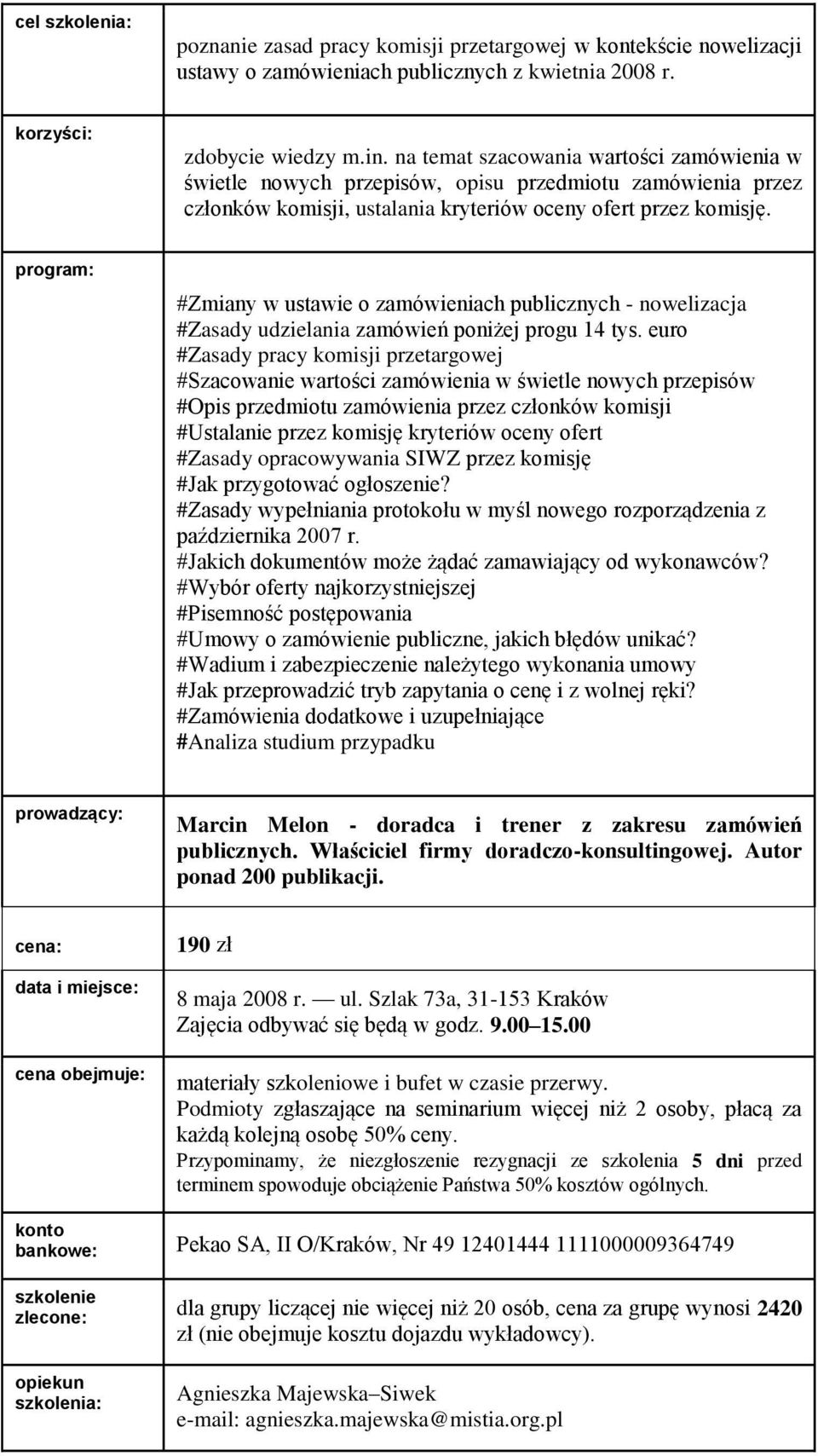 #Zmiany w ustawie o zamówieniach publicznych - nowelizacja #Zasady udzielania zamówień poniżej progu 14 tys.