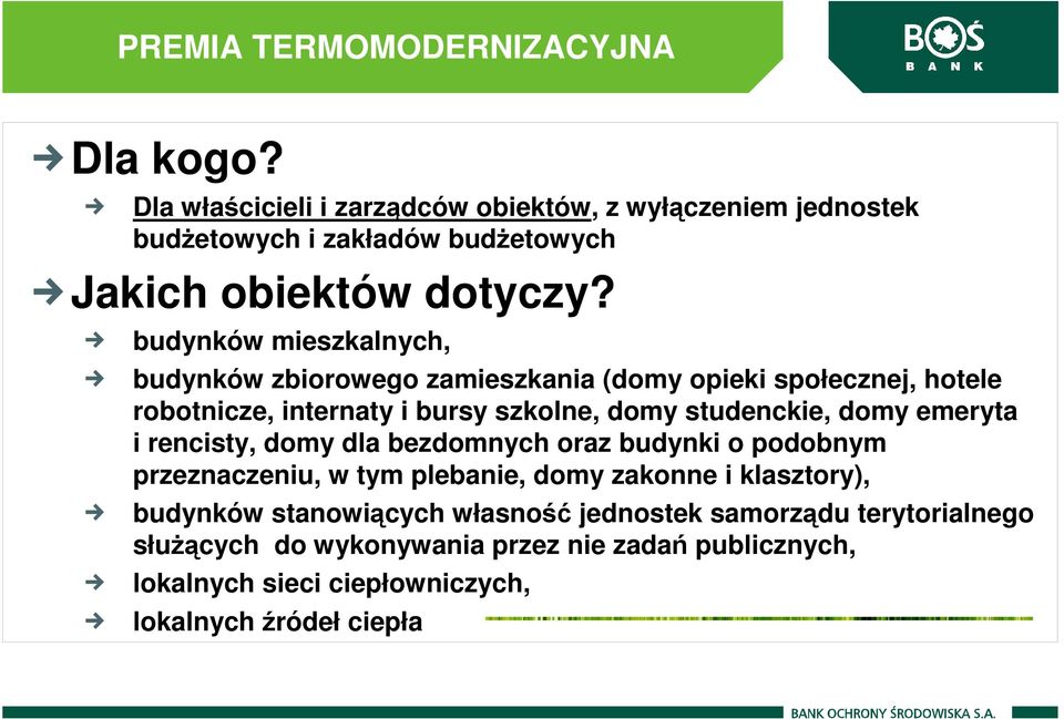 budynków mieszkalnych, budynków zbiorowego zamieszkania (domy opieki społecznej, hotele robotnicze, internaty i bursy szkolne, domy studenckie, domy