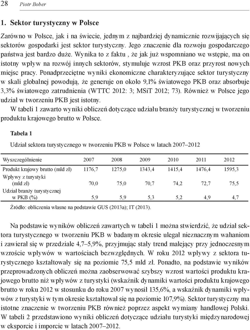 Wynika to z faktu, że jak już wspomniano we wstępie, ma on istotny wpływ na rozwój innych sektorów, stymuluje wzrost PKB oraz przyrost nowych miejsc pracy.