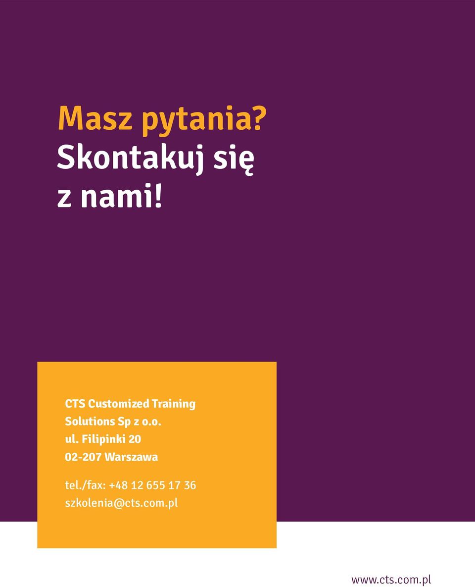 Filipinki 20 02-207 Warszawa tel.