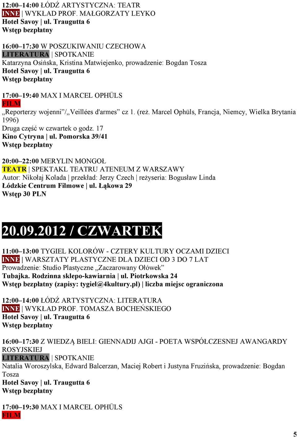 Veillées d'armes cz 1. (reż. Marcel Ophüls, Francja, Niemcy, Wielka Brytania 1996) Druga część w czwartek o godz.