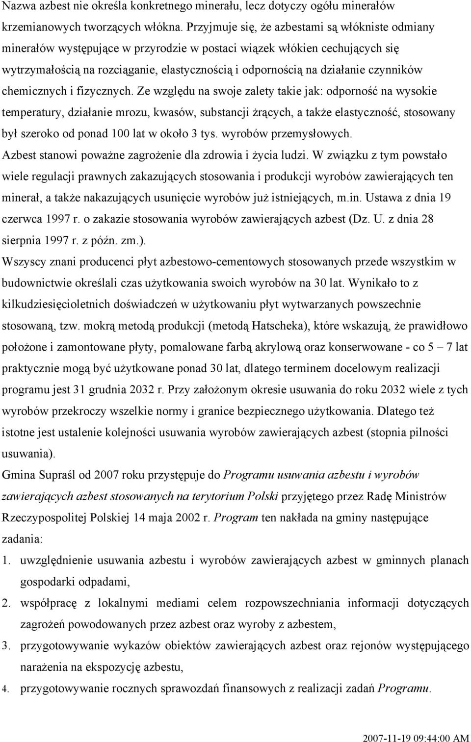 czynników chemicznych i fizycznych.