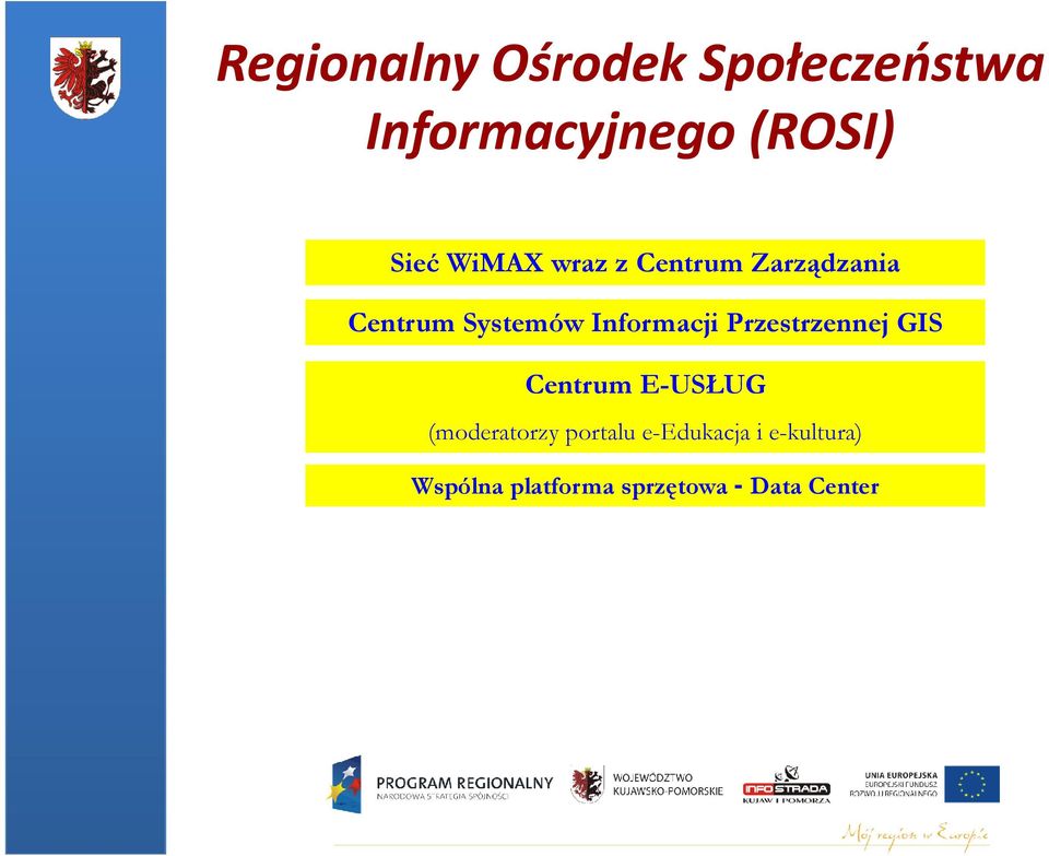 Przestrzennej GIS Centrum E-USŁUG (moderatorzy portalu