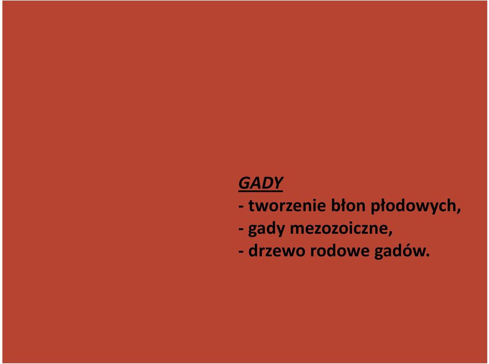 gady mezozoiczne,