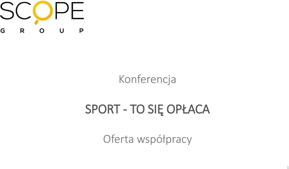 SIĘ OPŁACA