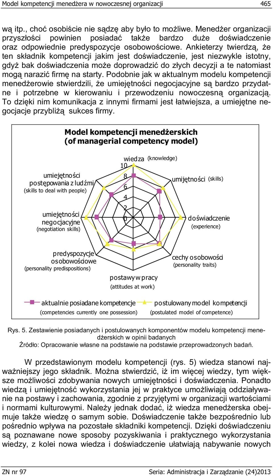 Ankieterzy twierdz, e ten sk adnik kompetencji jakim jest do wiadczenie, jest niezwykle istotny, gdy bak do wiadczenia mo e doprowadzi do z ych decyzji a te natomiast mog narazi firm na starty.