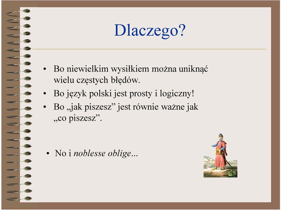 częstych błędów.