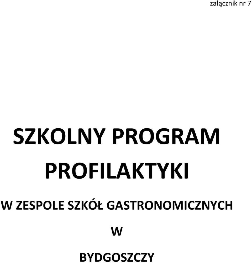 ZESPOLE SZKÓŁ