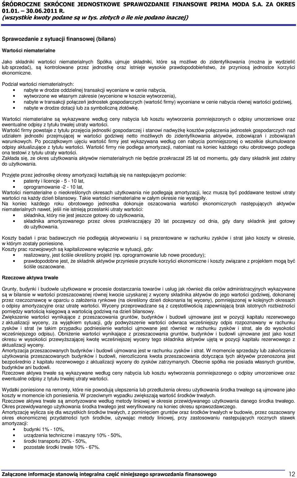 Podział wartości niematerialnych: nabyte w drodze oddzielnej transakcji wyceniane w cenie nabycia, wytworzone we własnym zakresie (wycenione w koszcie wytworzenia), nabyte w transakcji połączeń