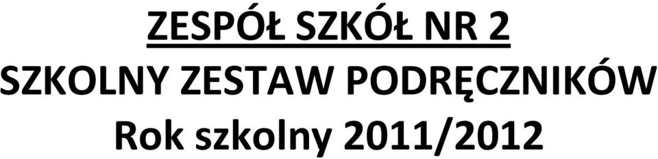 szkolny 2011/2012 Data