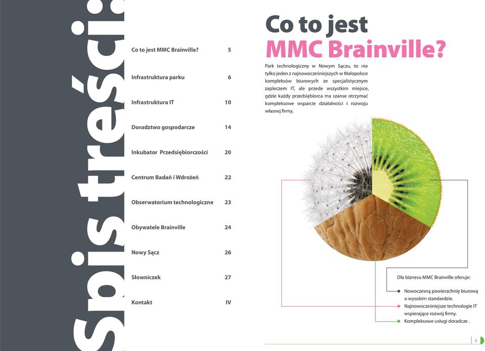 Nowy Sącz 26 Słowniczek 27 Kontakt Co to jest MMC Brainville?