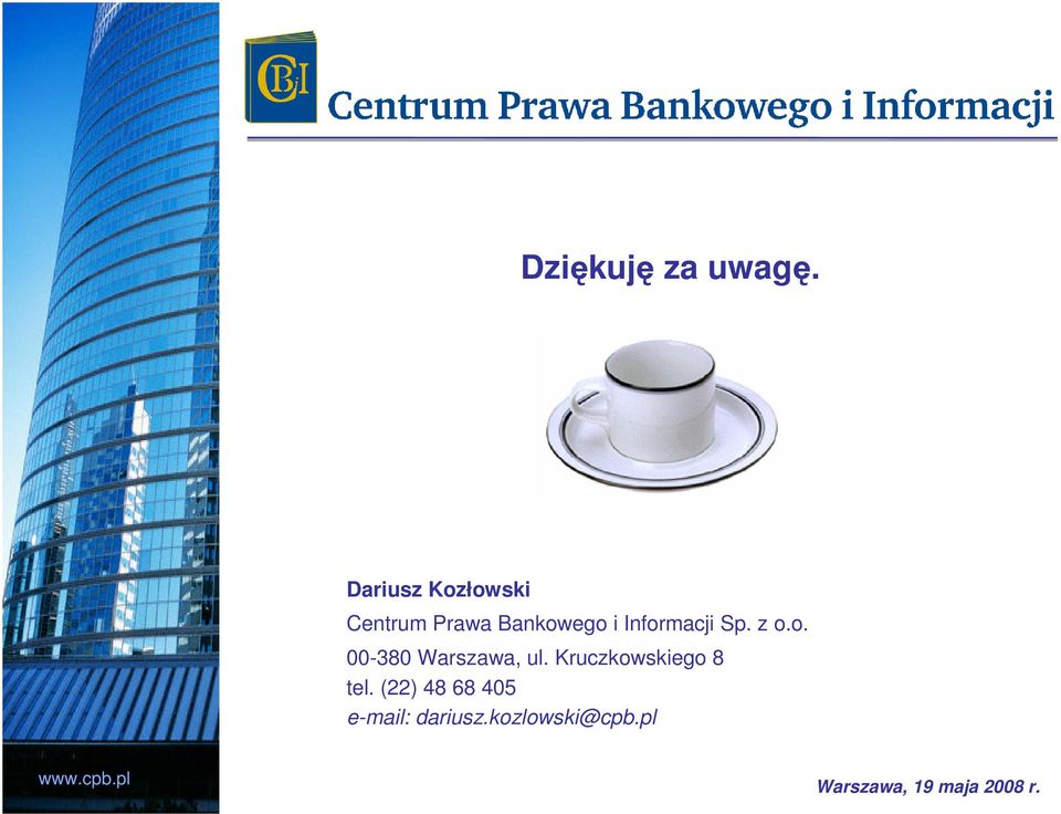 Informacji Sp. z o.o. 00-380 Warszawa, ul.