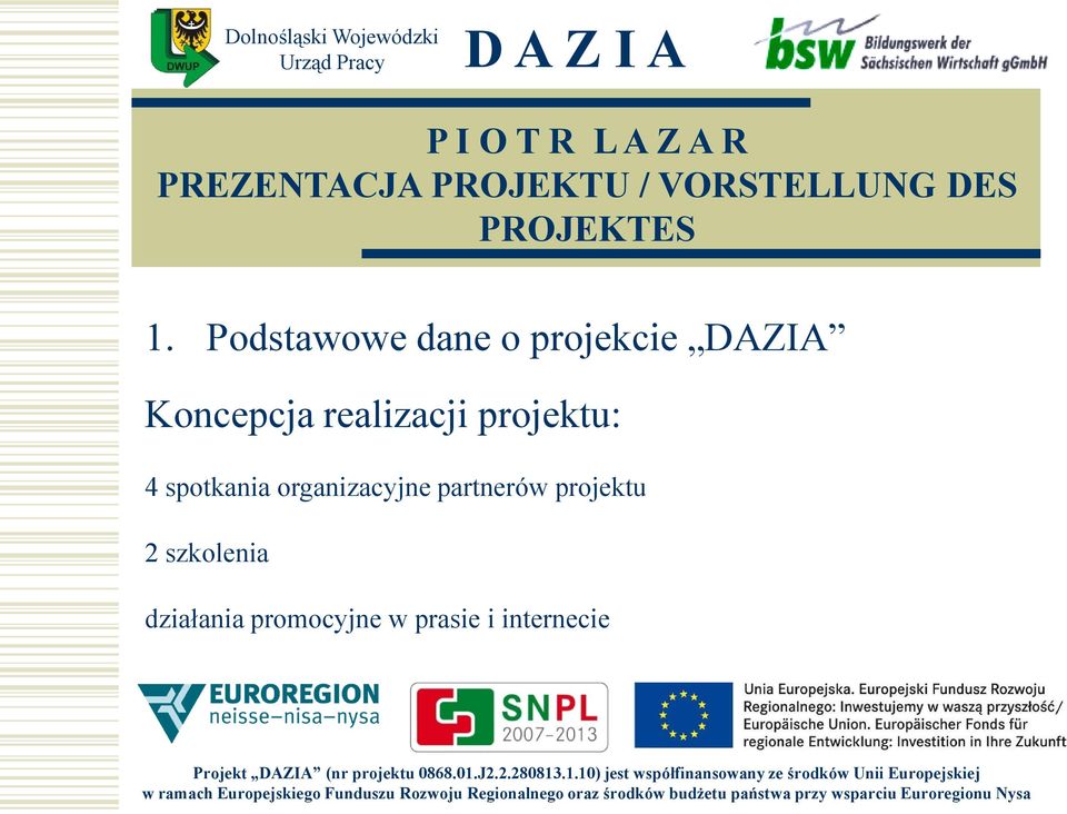 spotkania organizacyjne partnerów