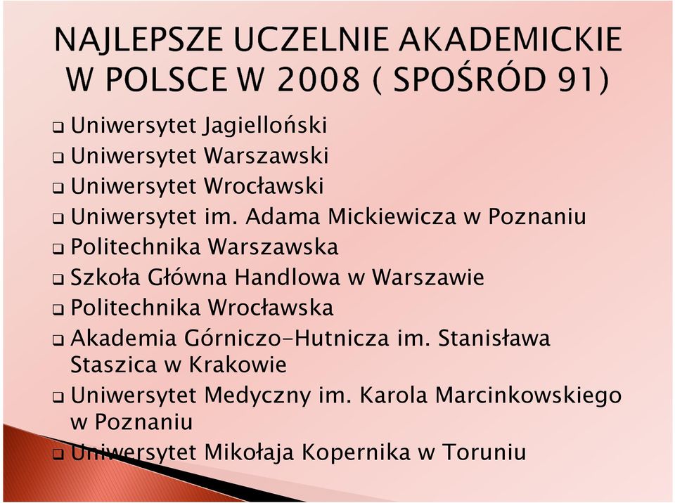 Politechnika Wrocławska Akademia Górniczo-Hutnicza im.