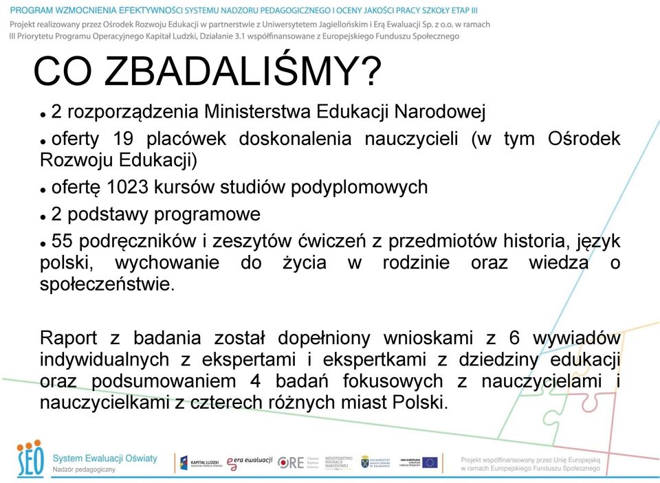 kursów studiów podyplomowych 2 podstawy programowe 55 podręczników i zeszytów ćwiczeń z przedmiotów historia, język polski, wychowanie do