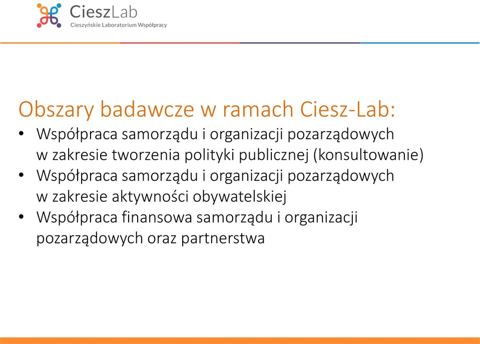 Współpraca samorządu i organizacji pozarządowych w zakresie aktywności