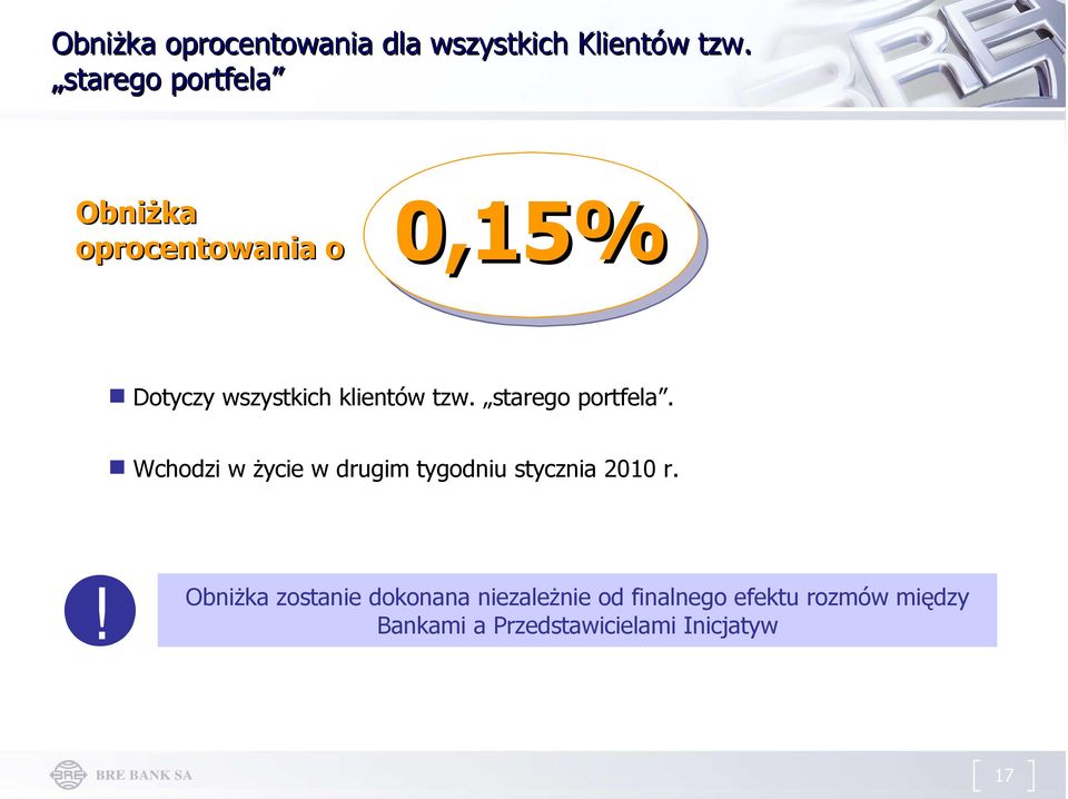 tzw. starego portfela. Wchodzi w życie w drugim tygodniu stycznia 2010 r.