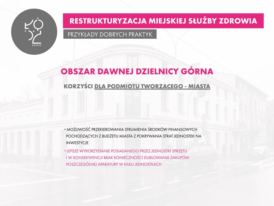 STRAT JEDNOSTEK NA INWESTYCJE LEPSZE WYKORZYSTANIE POSIADANEGO PRZEZ JEDNOSTKI SPRZĘTU I