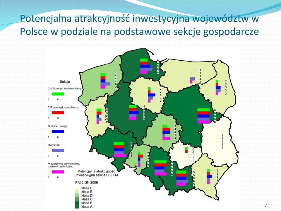 Polsce w podziale na