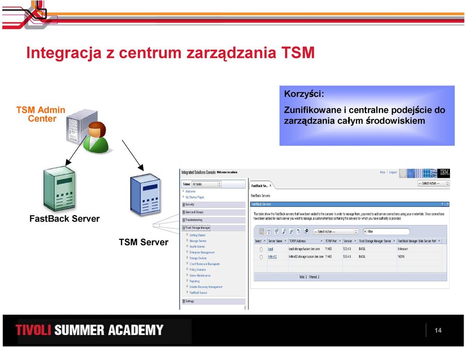 centralne podejście do zarządzania całym