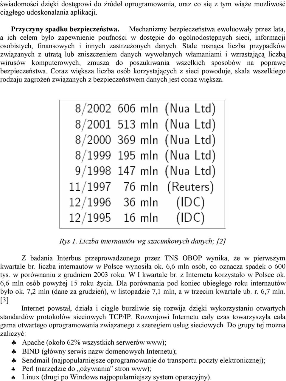 Stale rosnąca liczba przypadków związanych z utratą lub zniszczeniem danych wywołanych włamaniami i wzrastającą liczbą wirusów komputerowych, zmusza do poszukiwania wszelkich sposobów na poprawę