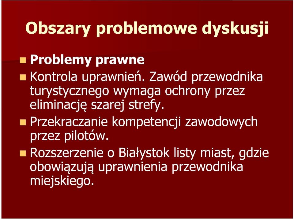 strefy. Przekraczanie kompetencji zawodowych przez pilotów.