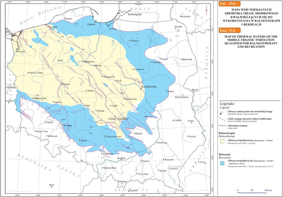 Zielna Góra Jelenia Góra Legnica Wałbrzych Piła Leszn Pznań Wrcław Bydgszcz Truń Ople Kalisz Knin Sieradz Włcławek Łódź Częstchwa Płck Pitrków Trybunalski Olsztyn Skierniewice Ciechanów Kielce WRSZW