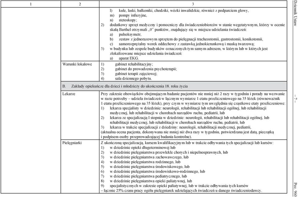 gastrostomii, konikotomii, c) samorozprężalny worek oddechowy z zastawką jednokierunkową i maską twarzową; 3) w budynku lub zespole budynków oznaczonych tym samym adresem, w którym lub w których jest