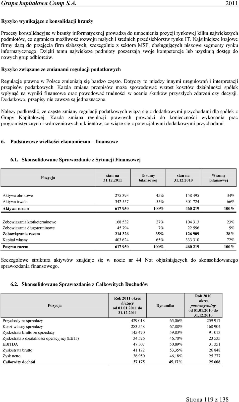 Dzięki temu największe podmioty poszerzają swoje kompetencje lub uzyskują stęp nowych grup odbiorców.