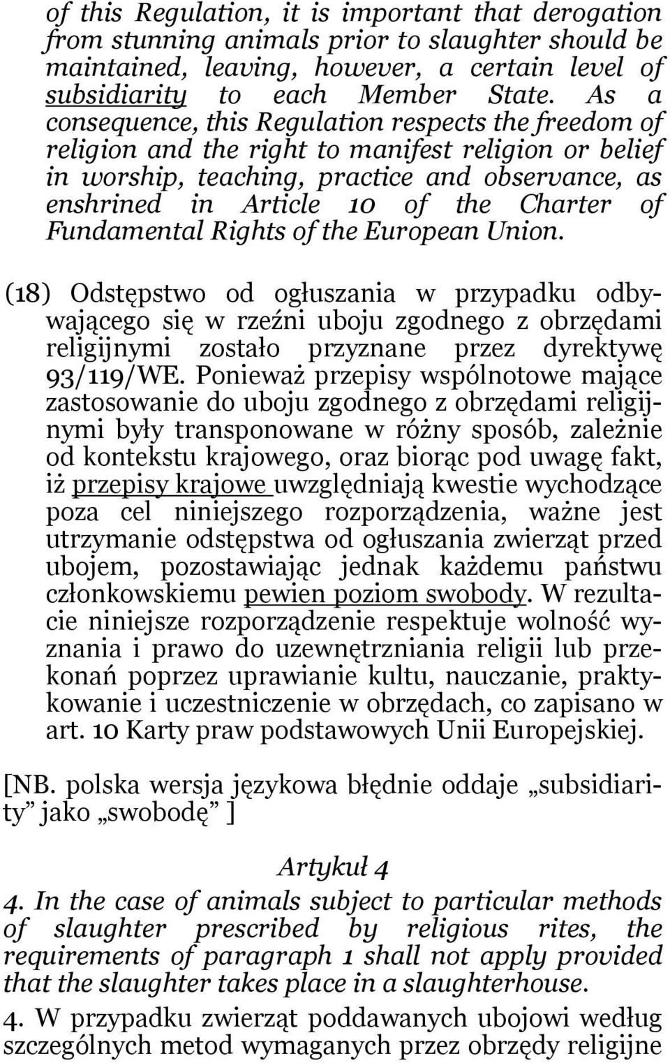 Charter of Fundamental Rights of the European Union.