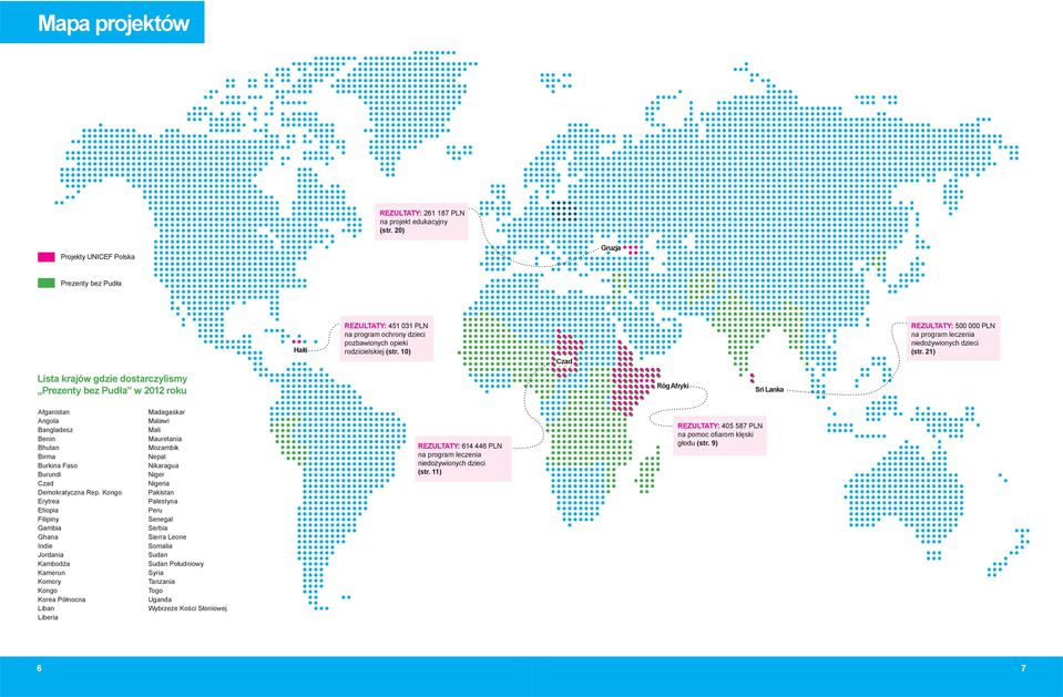 10) Czad REZULTATY: 500 000 PLN na program leczenia niedożywionych dzieci (str.