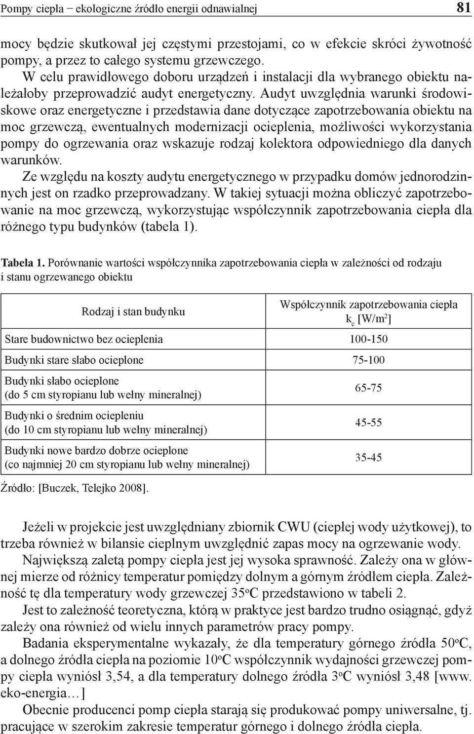 Audyt uwzględnia warunki środowiskowe oraz energetyczne i przedstawia dane dotyczące zapotrzebowania obiektu na moc grzewczą, ewentualnych modernizacji ocieplenia, możliwości wykorzystania pompy do