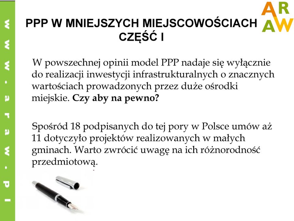 ośrodki miejskie. Czy aby na pewno?