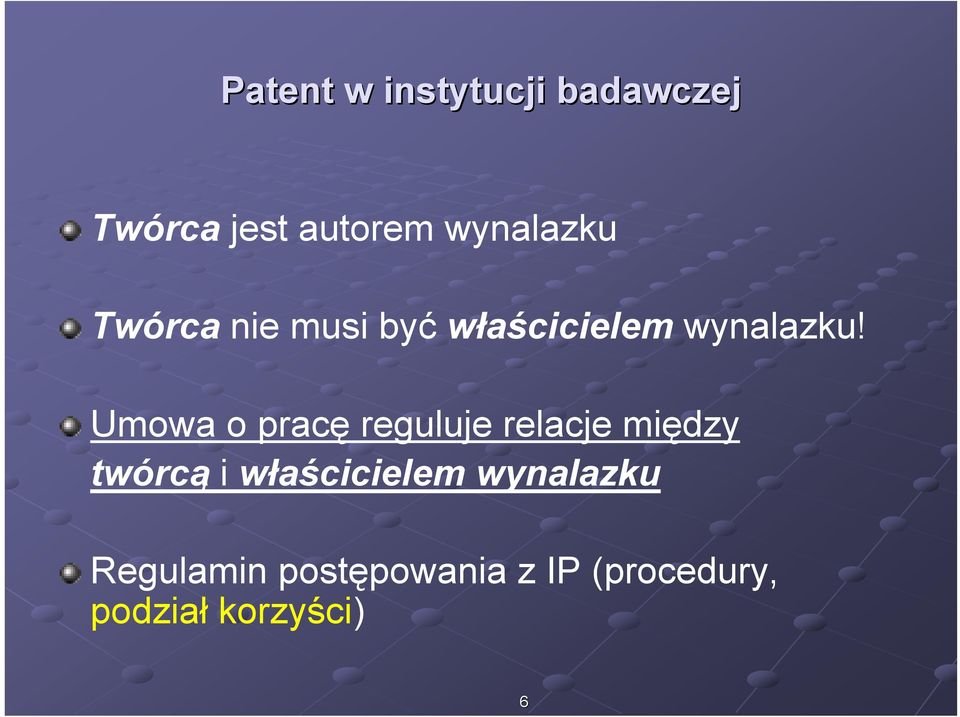 Umowa o pracę reguluje relacje między twórcą i