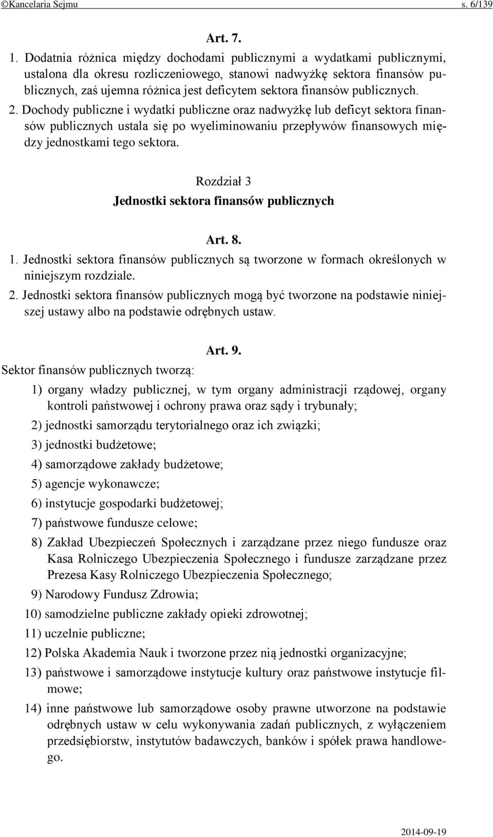 finansów publicznych. 2.